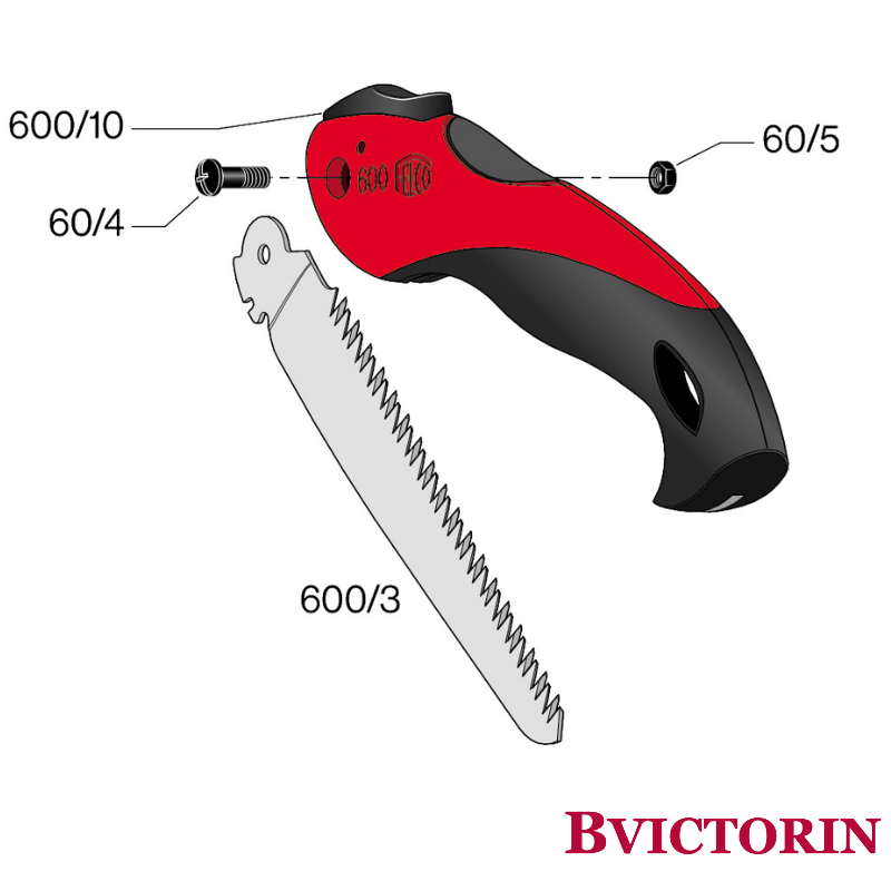 SERRUCHO PODAR PLEGABLE FELCO 600 - Ferrital