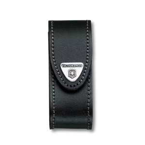 Estuche de piel para cinturón Negro